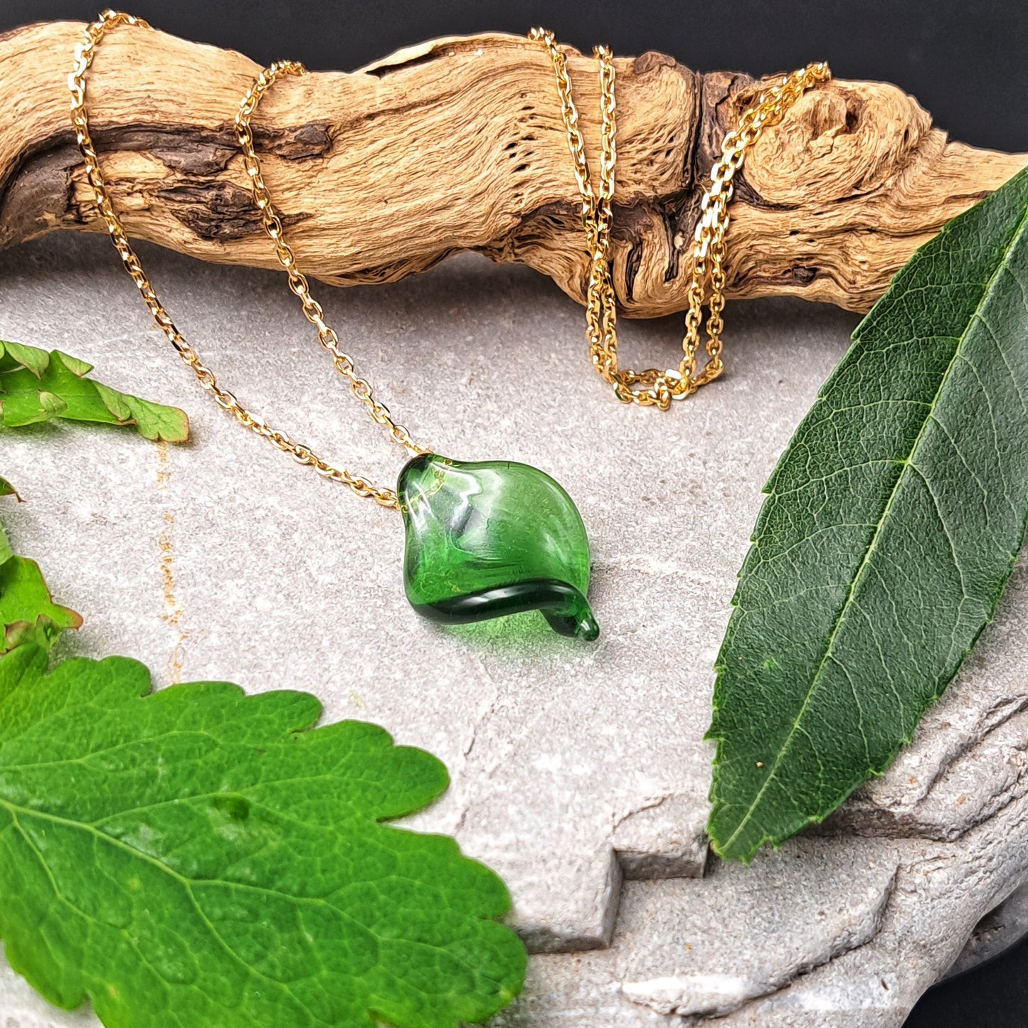 Pendentifs Feuilles