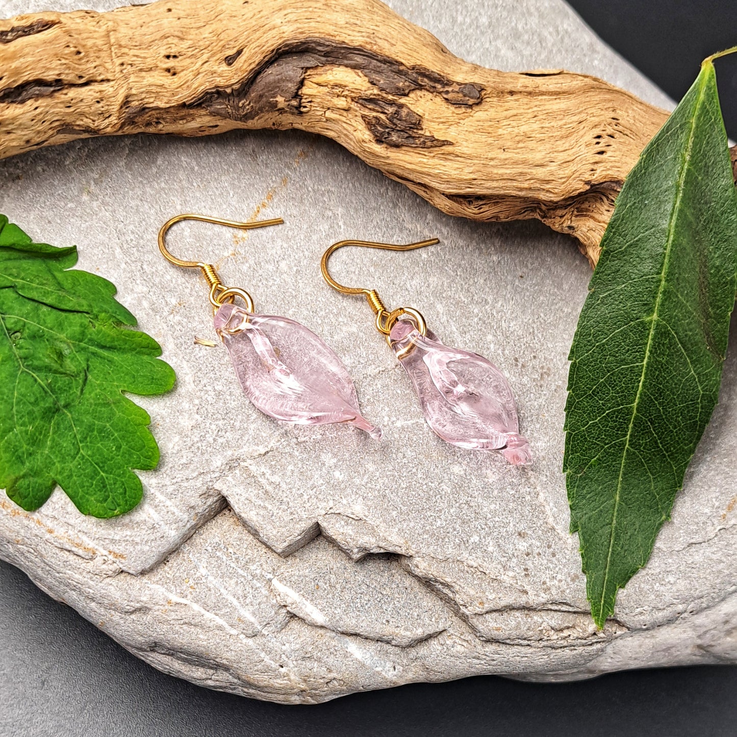 Boucles d'oreilles Feuilles