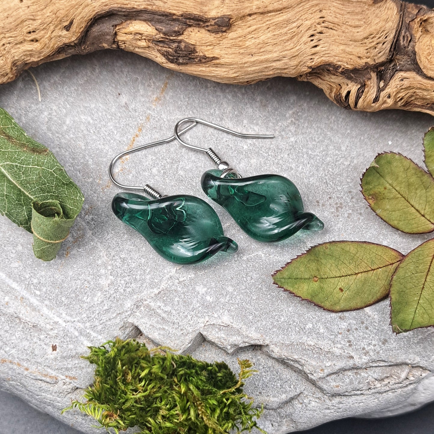 Boucles d'oreilles Feuilles