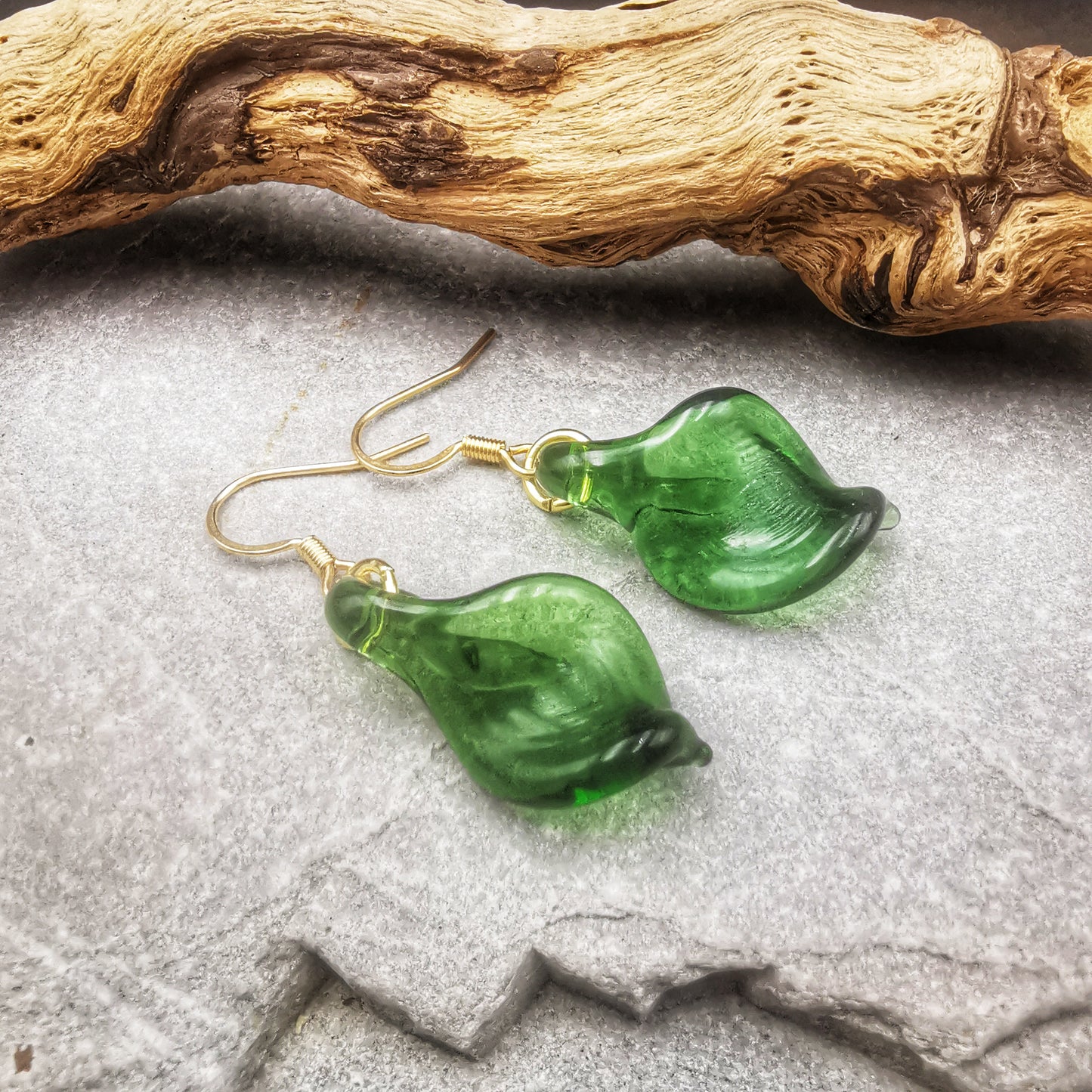 Boucles d'oreilles Feuilles