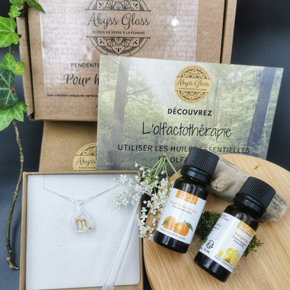 Coffret "Nuit paisible" - Pendentif Astro